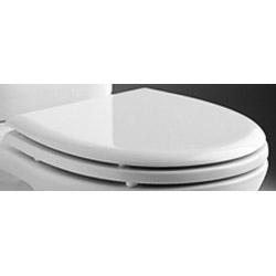 copriwater in legno laccato bianco per serie jolly 