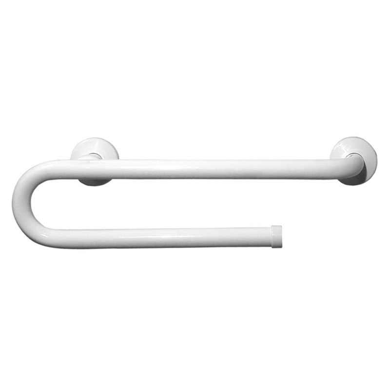 Combination Grab Bar and Towel Holder Bar, Vinyl coated