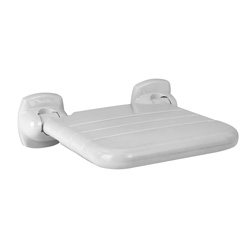 Folding shower seat