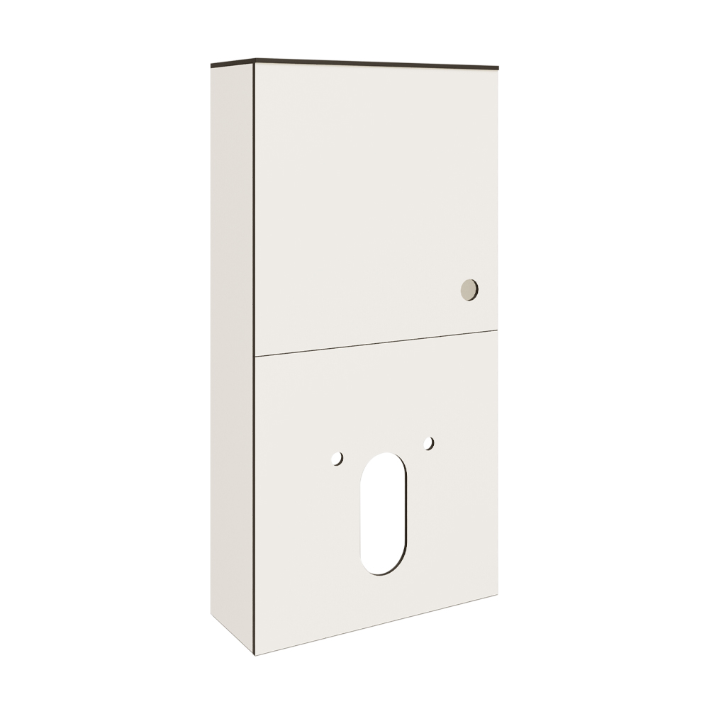 Sanitary module for toilet