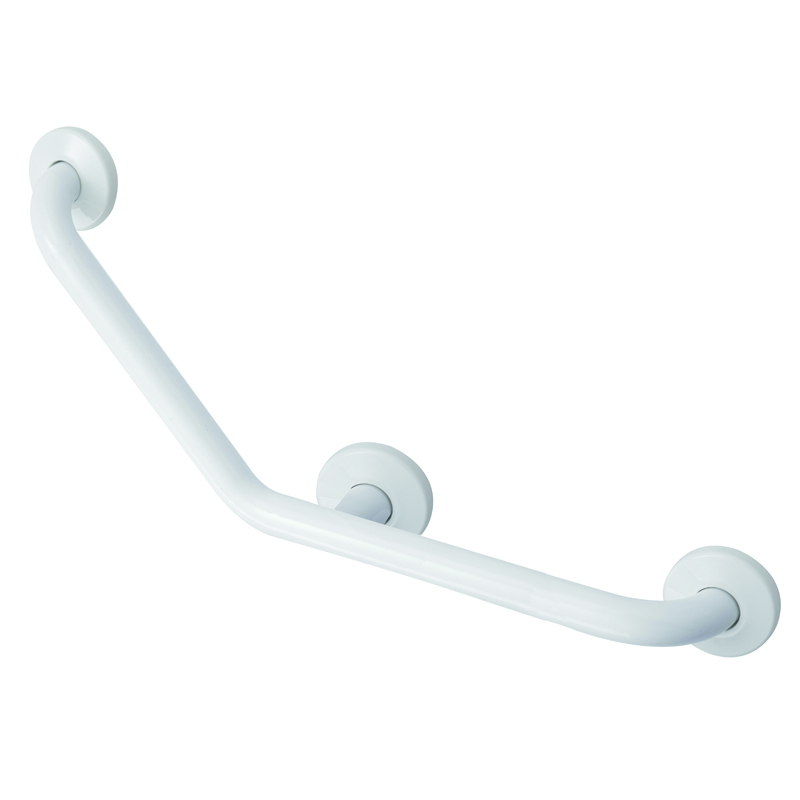 135° angle safety grab bar with 3 fixing points