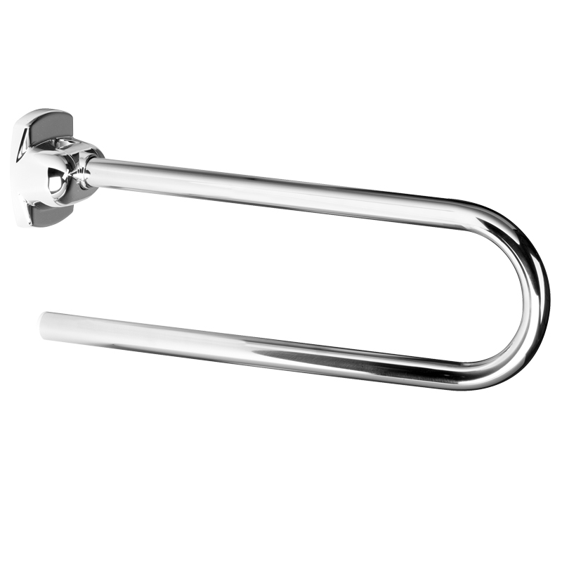 Folding grab bar