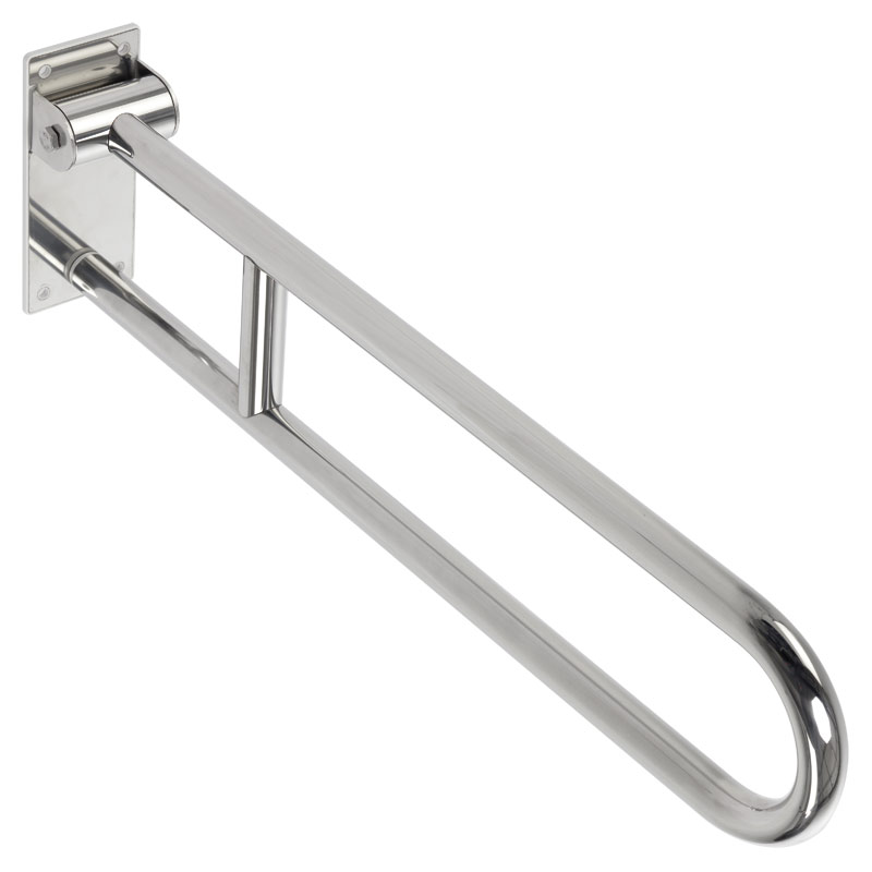 Folding grab bar