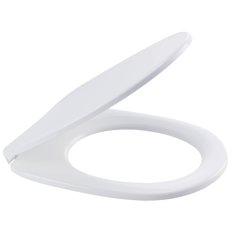 Toilet seat with cover in polypropylene