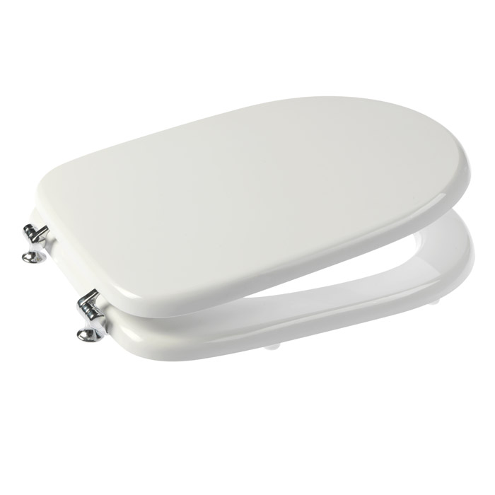 Toilet seat with cover