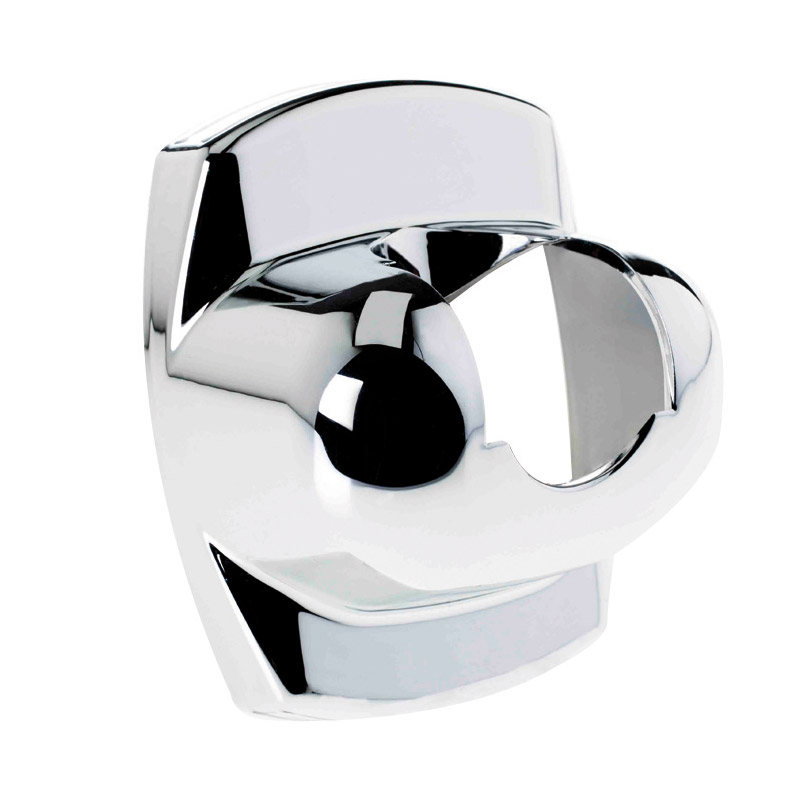 Small plate cover, for tilting supports, chrome finish