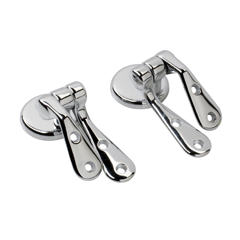 Hinges for WC seats/covers