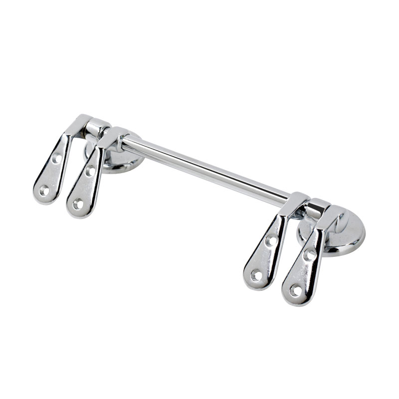 Hinges for raised WC seats