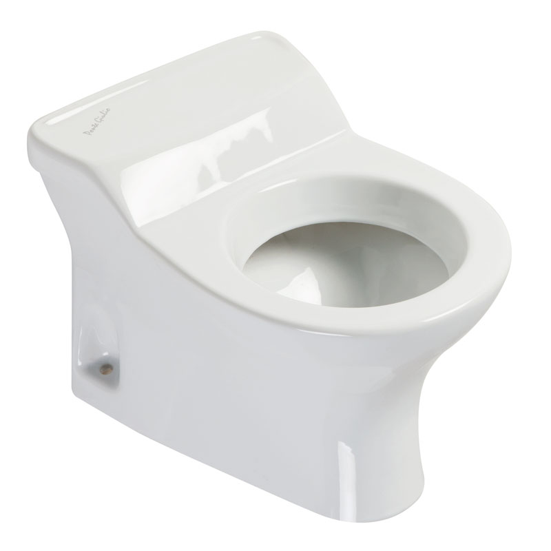 Toilet, kids’, with integrated drain connector