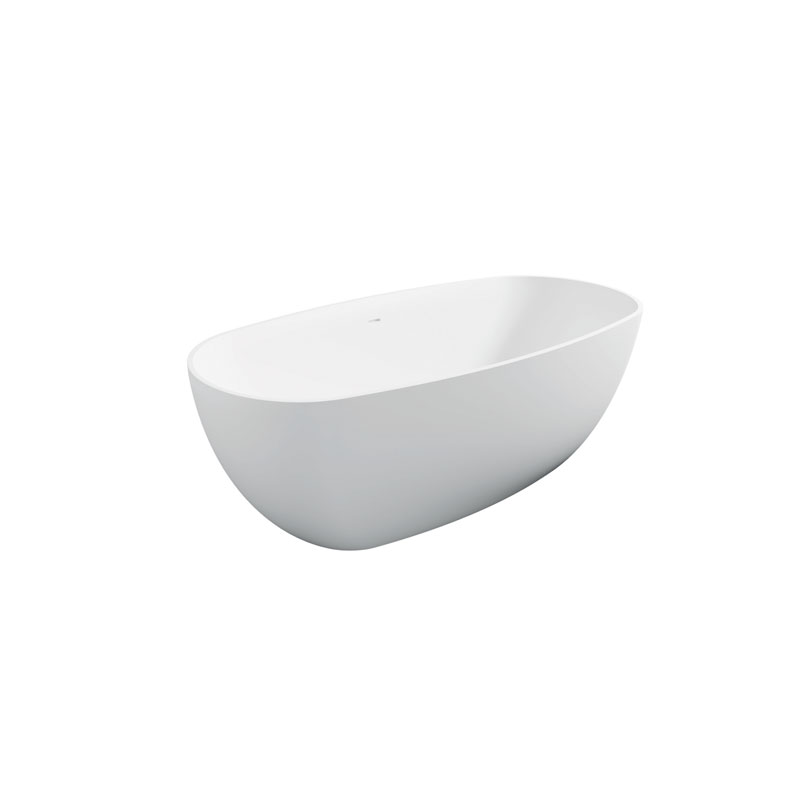Small oval bathtub