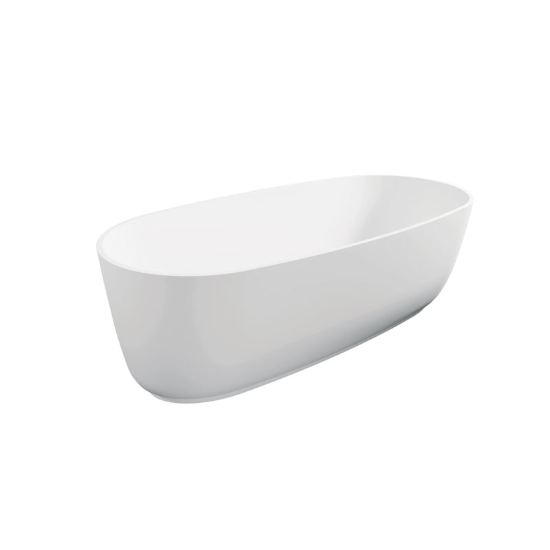 Large oval bathtub