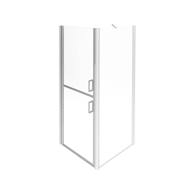 Door panel with split door