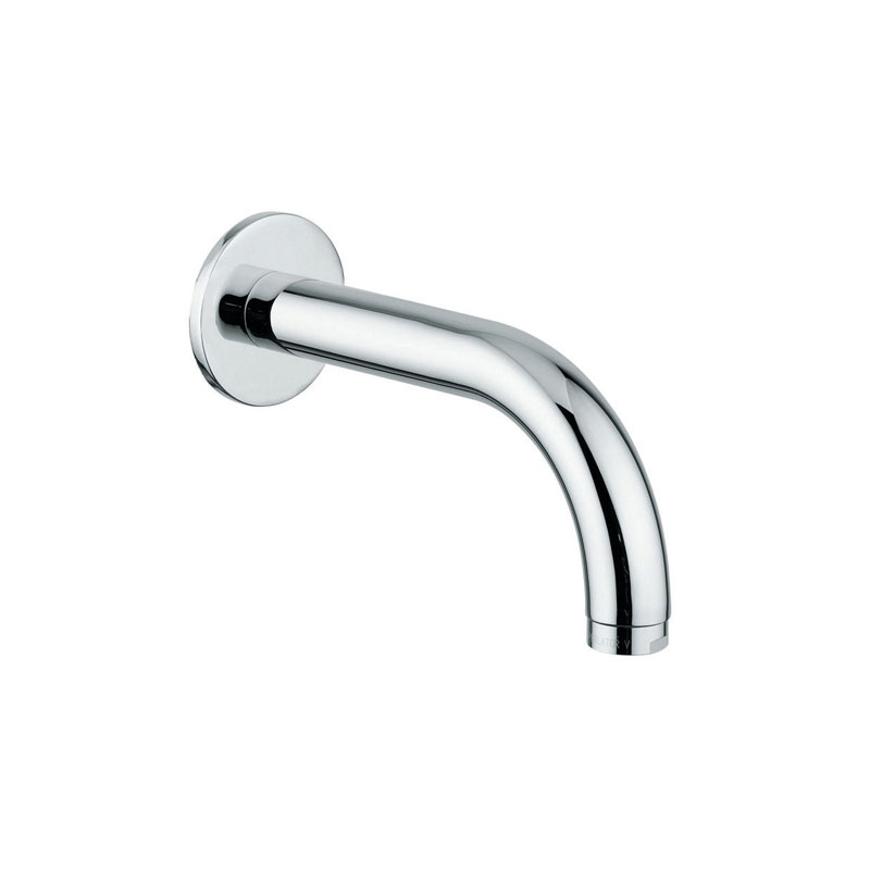 Wall-mounted, fixed spout