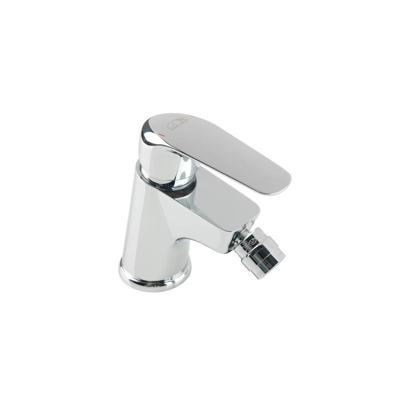 Single-control mixer for bidet