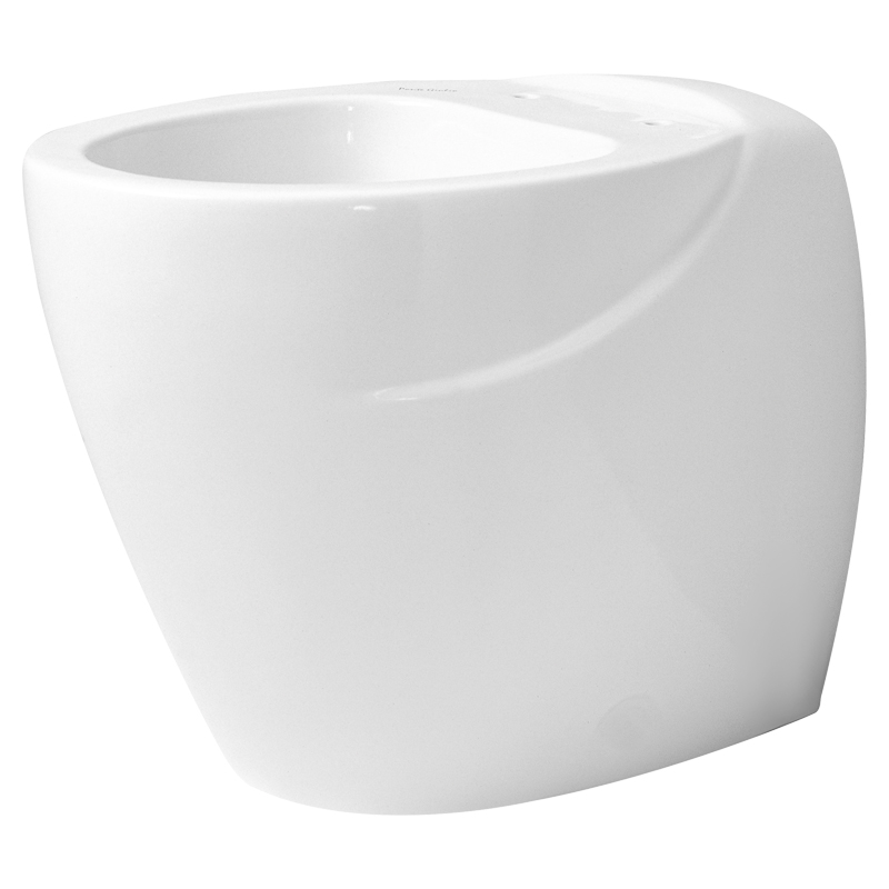 Floor-mounted toilet