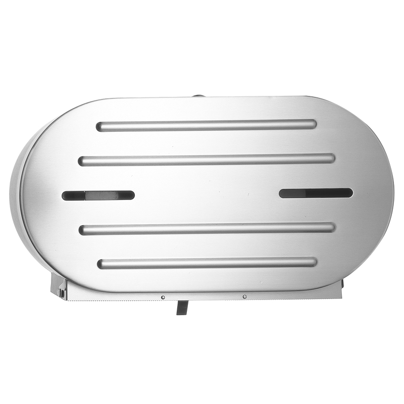 Paper towel holder container with double housing
