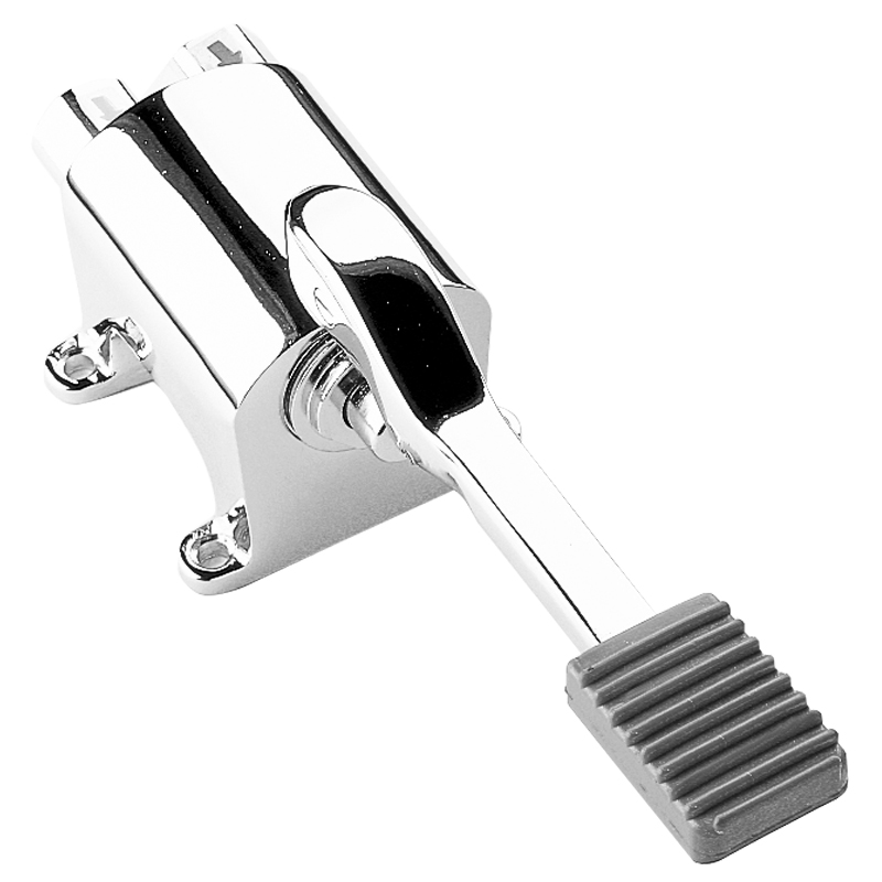 Pedal-operated mixer for floor mounting