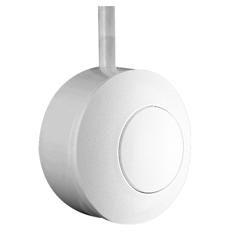 Free-positioning, flush button